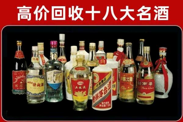 细河回收铁盖茅台酒